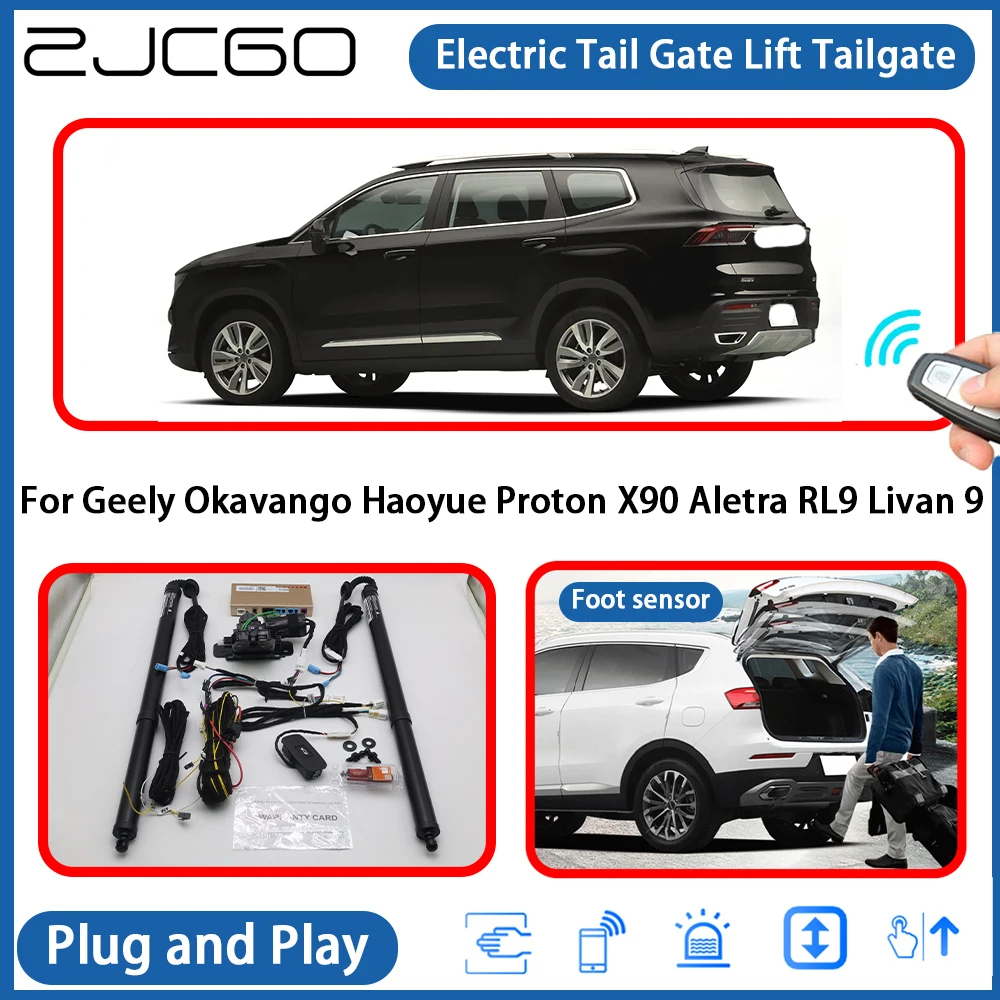 

for Geely Okavango Haoyue Proton X90 Aletra RL9 Livan 9 Automatic Powered Tailgate Power Liftgate Electric Tail Gate Lift