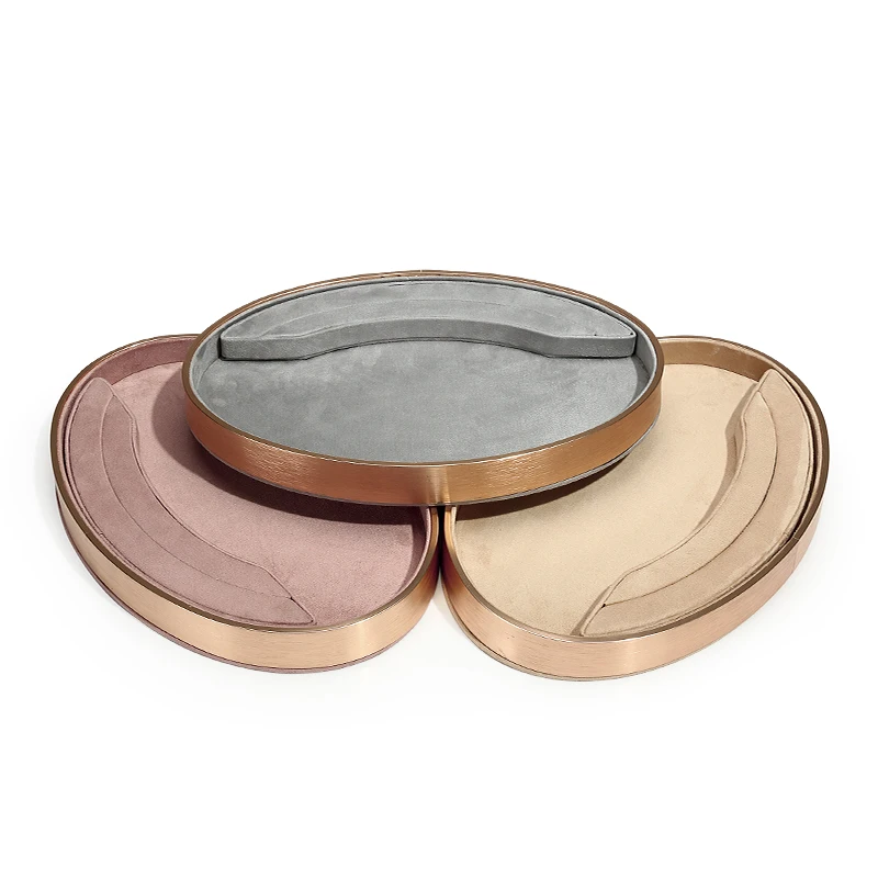 علبة المجوهرات المخملية عرض المجوهرات لوحة عرض لوحة حلقة وملحقات تخزين عرض الدعامة عرض موقف #2