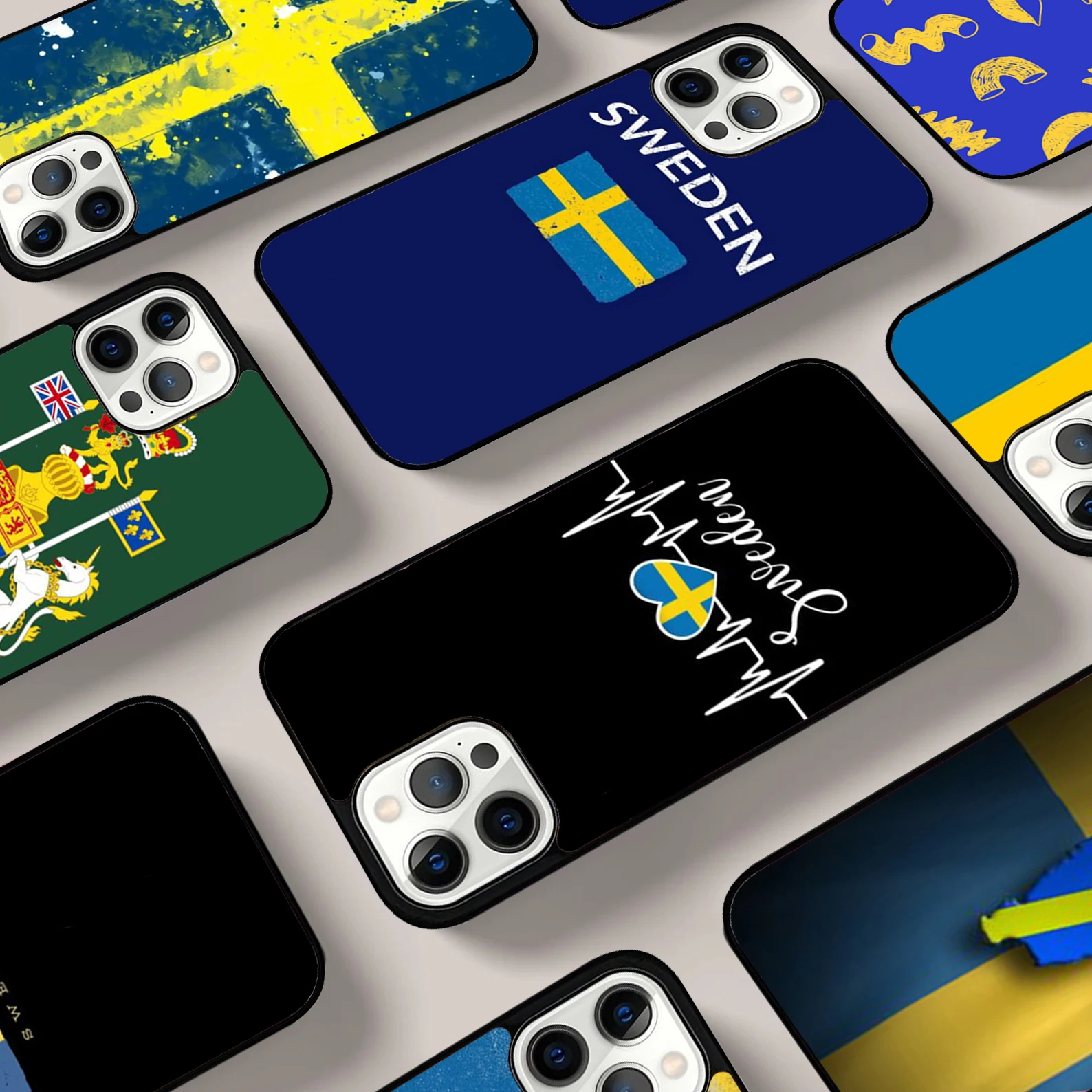 Phone Cases Sweden - Sweden Flag Phone Case For iPhone
