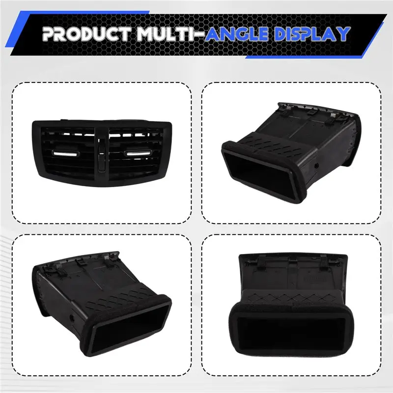 ABTJ-Rear Air Conditioning Vents Grille A/C Outlet Vent Panel 20959928 20959929 For Chevy Malibu 12- 18 For Buick Regal 09- 16