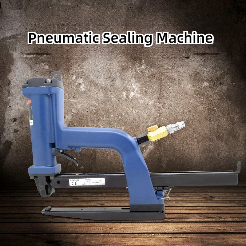 SP50-10B Pneumatic Side Sealing Carton Machine Sealing Tool Carton Equipment Nailing Machine Lightweight Convenient