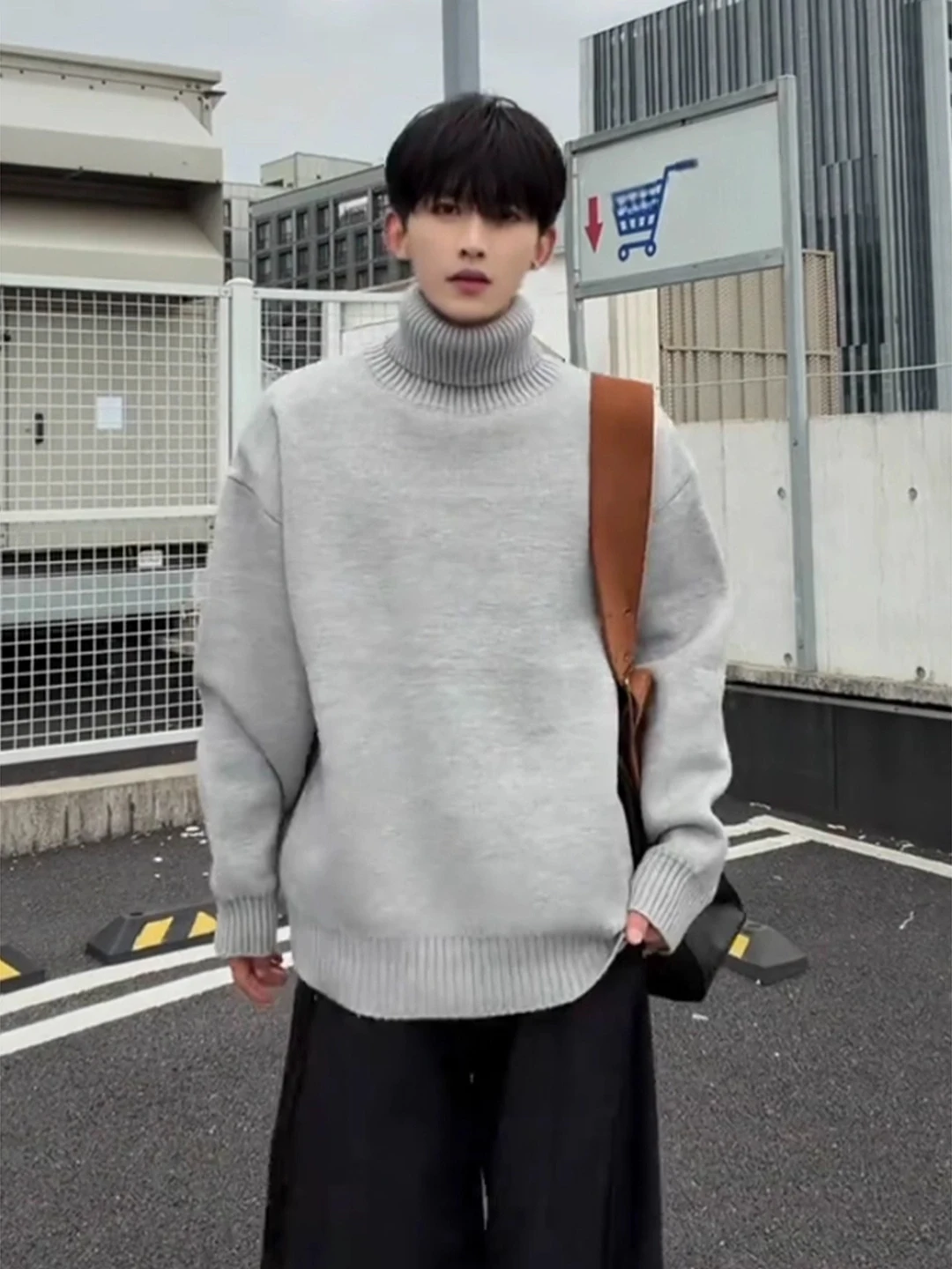 

Мужской утепленный свитер Cleanfit с высоким воротником и флисовой подкладкой, повседневный, для ношения под одеждой, разных цветов