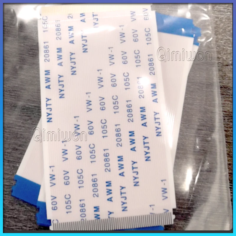 1 unids/lote tarjeta de cinta chapada en oro/ora misma dirección 50P/60P/68P/80P 0,5mm espaciado placa lógica de TV cable de cinta FFC