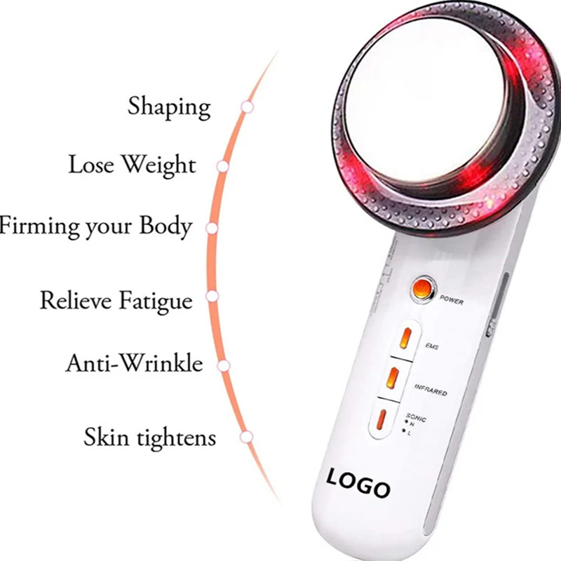 Multifunctional infrared massage device, suitable for face and body. Features lifting, shaping and skin regeneration design.