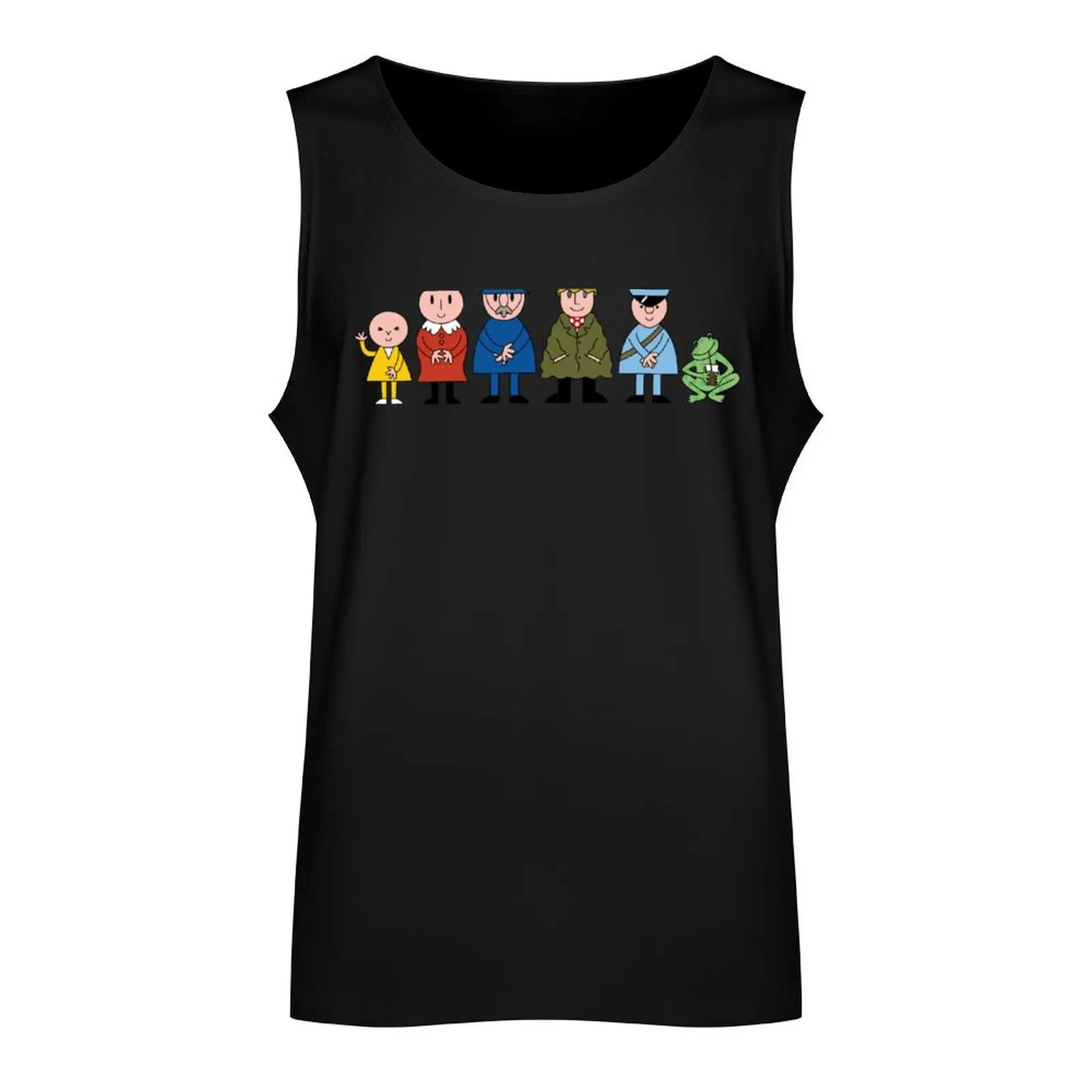 beebthings Bod and Friends Tank Top muscle t-shirt men gym clothing