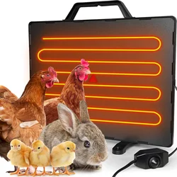 Chicken Coop Heater Small Animal Rabbit Heating Pad Auto Constant Temperature Warm Air Chick Brooding Chicken Farm Heater