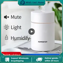 Humidifier Diffuser Usb Essential Oils Diffuser For Car Home Air Humidifier Silent 300ml Humidification