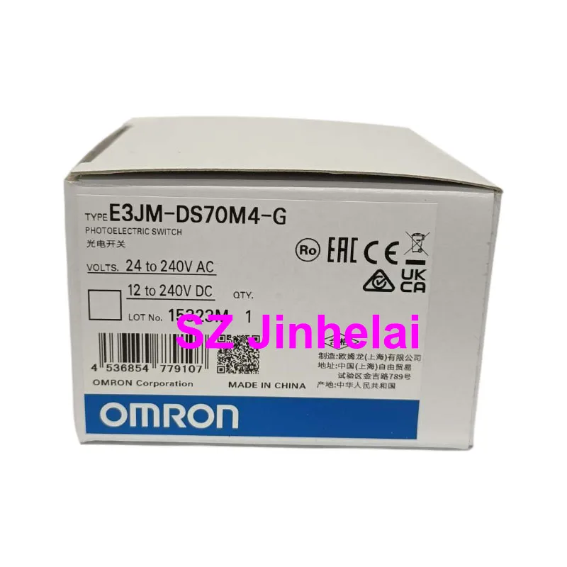 أصيلة الأصلي اومرون الكهروضوئية التبديل E3JM-DS70M4T DS70M4 R4M4 R4M4T-G #6