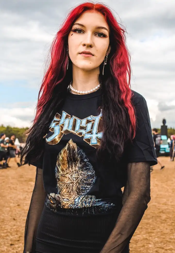 Ghost Imperaglow T-shirt Heavy Metal Women's Men's Oversized Y2k Short Sleeves Casual Cotton Short Sleeve Female Male Clothing