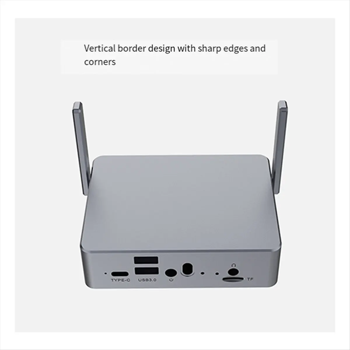 A46U For 5 Plus Case Aluminum Alloy Shell for 5 Plus Development Board with Antenna