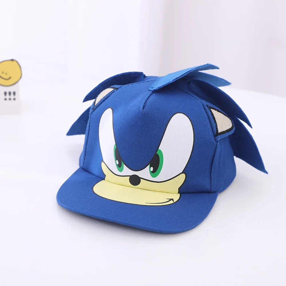 Game Anime Sonic Children\'s Baseball Cap Sonic Baseball Cap Children Hedgehog Sun Hat Child Outdoor Visor Hats Boys Girls Hat