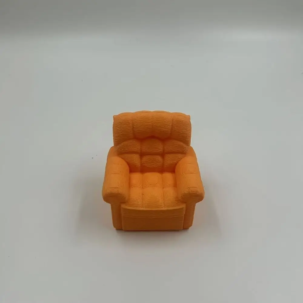 Exquisite Funny House Mini Sofa Creative Decorations Sofa Model Multi-functional 7.8cm 3D Printing Ornaments Office