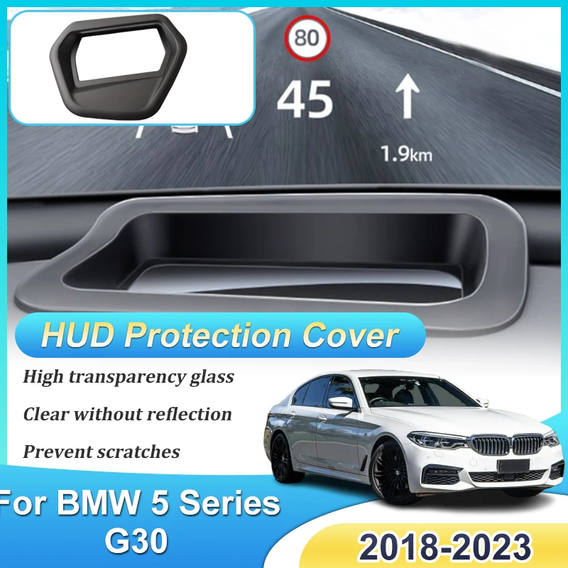 HUD Protection Cover For BMW 5 Series G30 2018 2019 2020 2021 2022 2023 Car Specialized Head-Up Display Protective Accessories