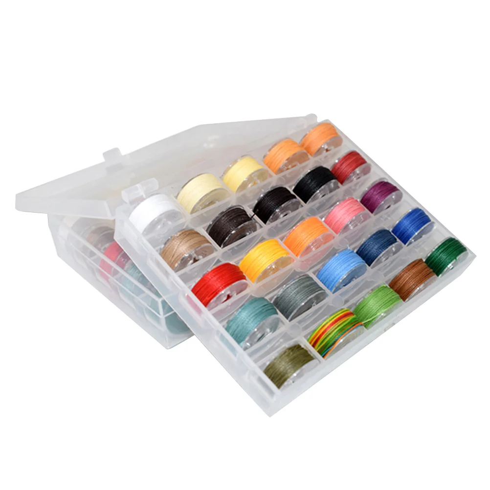 

25 цветов, 0,55 мм, круглый вощеной шнур, прочный швейный инструмент из полиэстера, вощеная линия, восковая нить для шитья