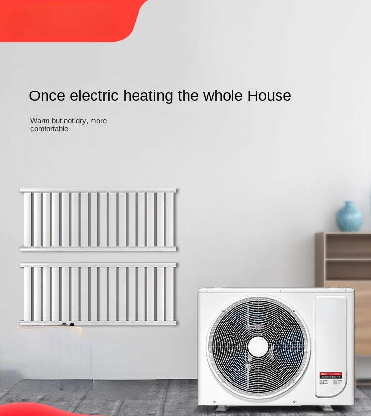 

One Room and One Living Room Floor Heating Machine Air Energy Radiator Air Source Heat Pump Heating Heater Central Heating