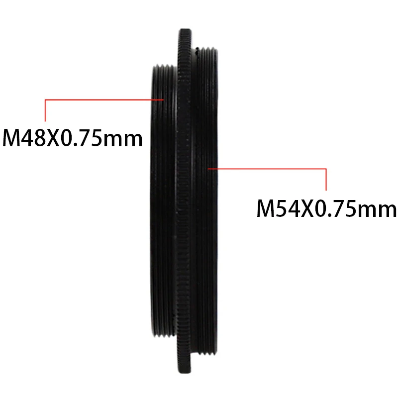 От M48 до M54 M48X0,75 мм Наружная резьба до M54X0