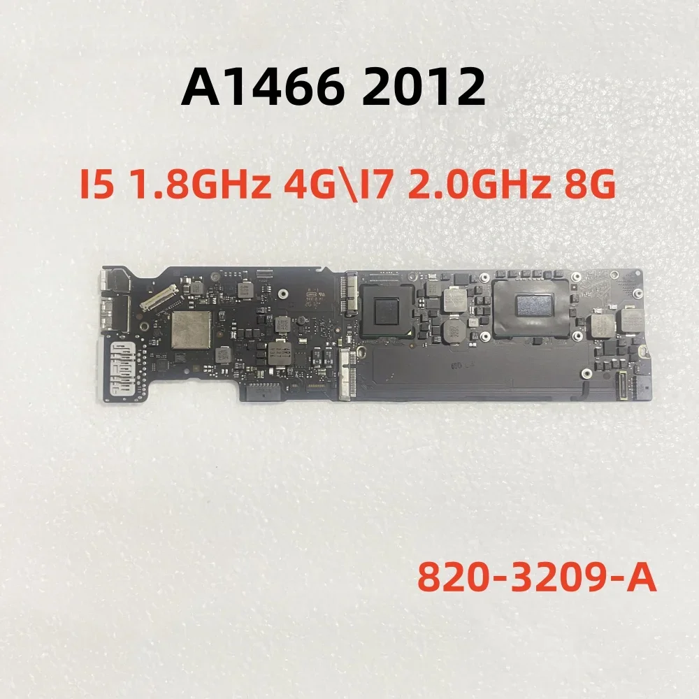 

Материнская плата A1466 подходит для MacBook Air 13 дюймов A1466 логическая плата I5 1,8 ГГц 4 ГБ I7 2,0 ГГц 8 ГБ 2012 год 820-3209-A