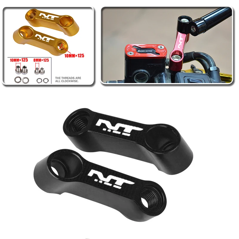 For NT1100 NT 1100 2022 2023 Motorcycle Rearview Mirror Mount Handlebar Mirrors Adapter Holder Bracket Expansion Bracket