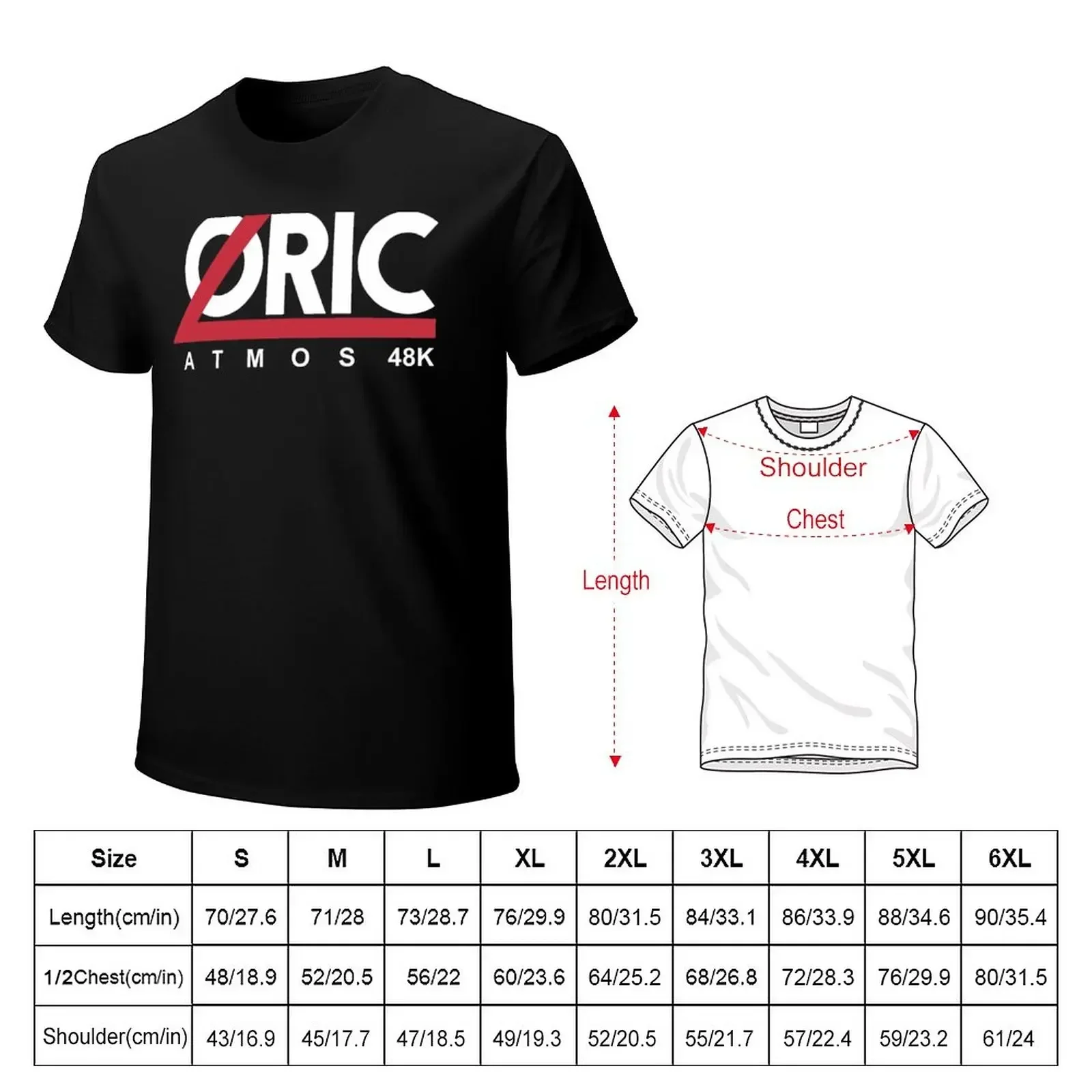 ORIC ATMOS 48K T-Shirt designer shirts boys animal print for a boy mens graphic t-shirts pack