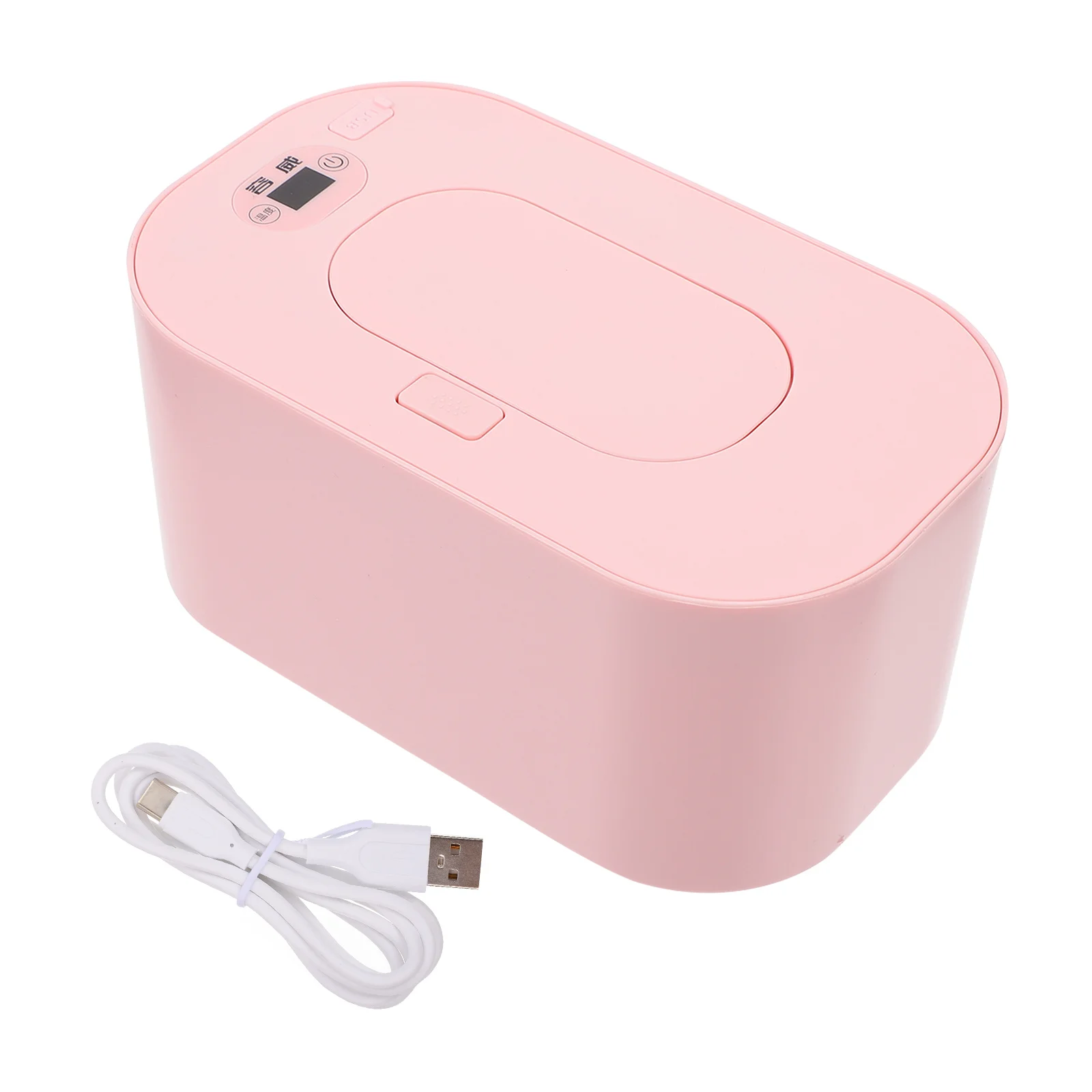 Baby Nat Tissue Verwarming Box Draagbare Veeg Warmer Verstelbare Temperatuur Lage Veeg Dispenser Energiebesparend Nat Tissue