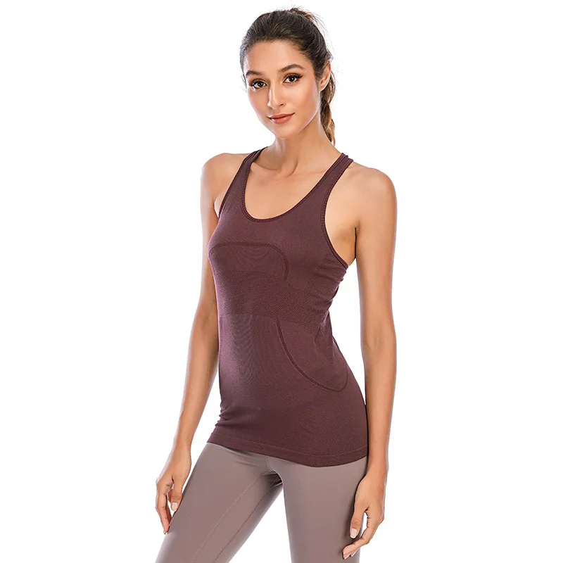 15 Colors 2023 Naked-feel Tank Quality Fabric Slim Fit Sport  Tank Women Full Zipper Gym Fitness Shirt