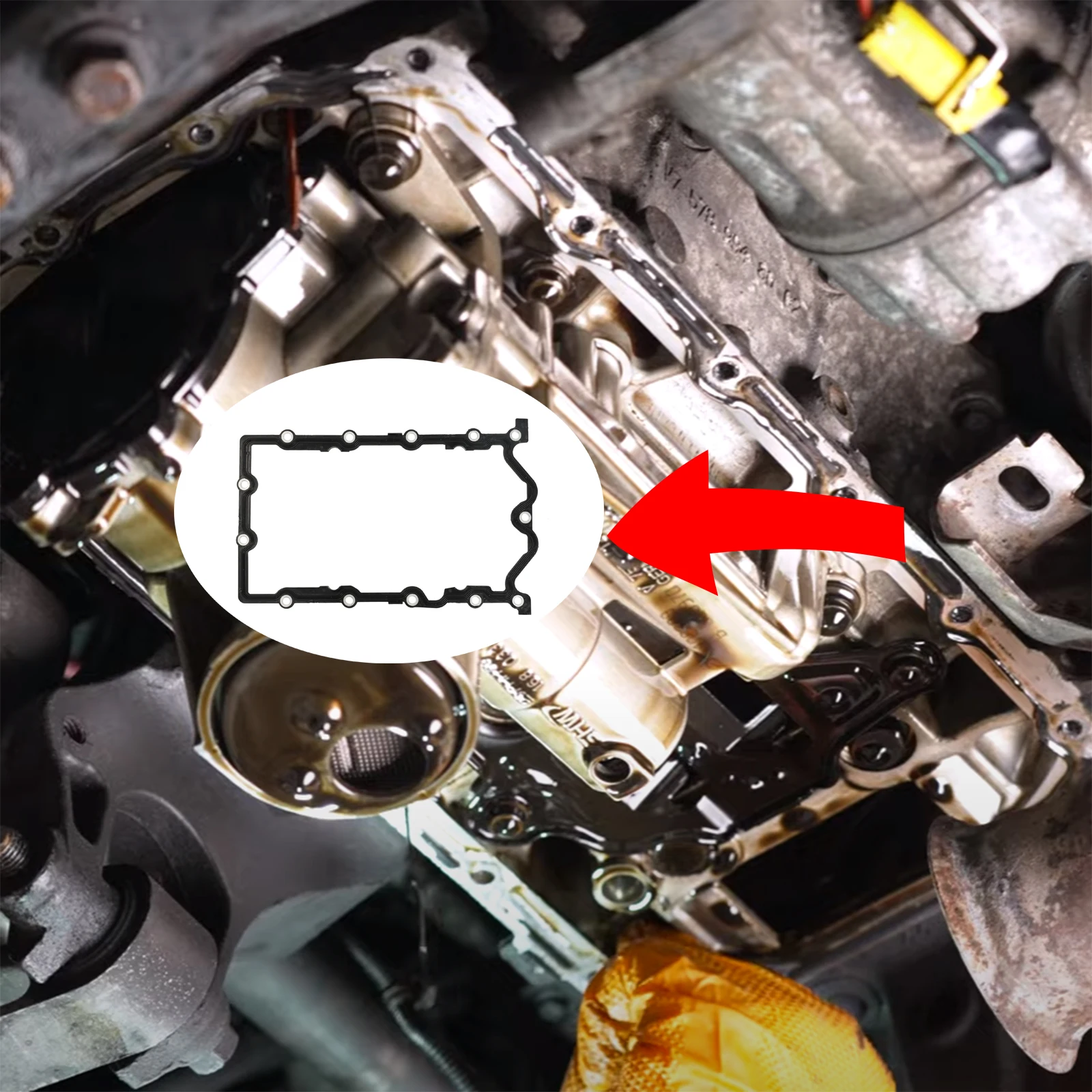 For Mini Convertible Cooper Jeep Renegade Fiat Grande Punto Linea Tipo Chrysler 1.6L 2002-08 11131487221 Engine Oil Pan Gasket