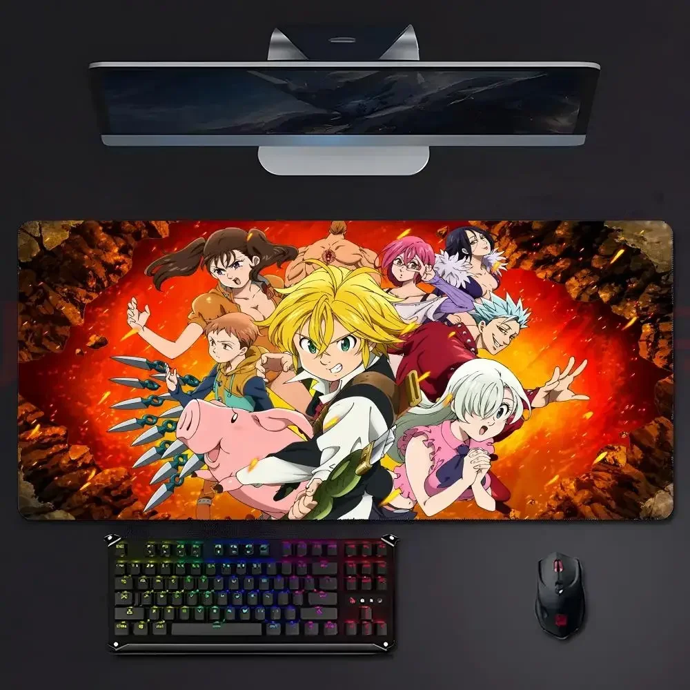The Seven Deadly Sins Anime Mouse Pad Large Gaming Mousepad Non Slip Desk Mat for PC