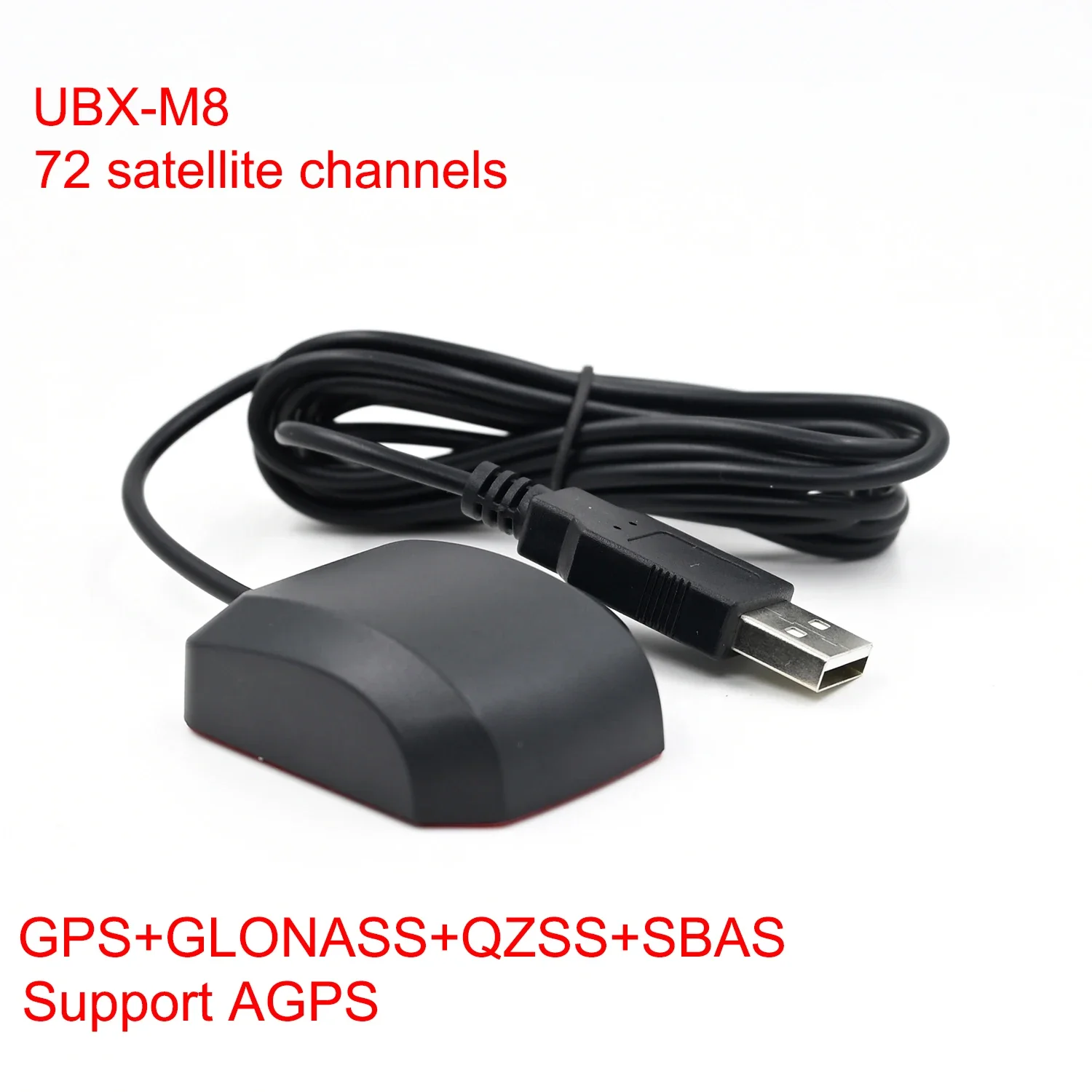 Récepteur d'antenne GPS GLONASS USB M8N M8030 NMEA 0183 USB GPS GNSS pour Android WIndows Linux NMEA0183