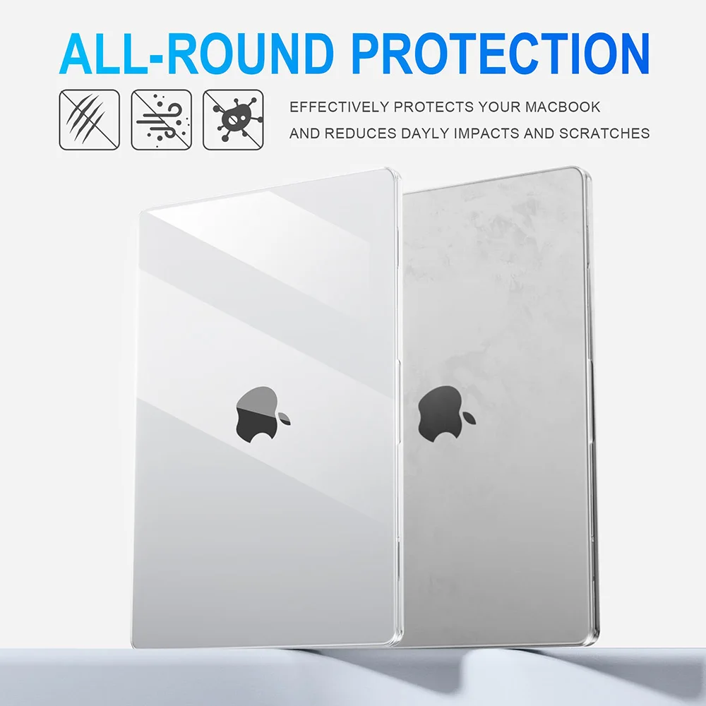 Laptop Case for MacBook Pro 14 M5 M4 M3 M2 M1 A3427 A3426 A3112 A3401 A3185 A2992 A2918 A2779 Cover New