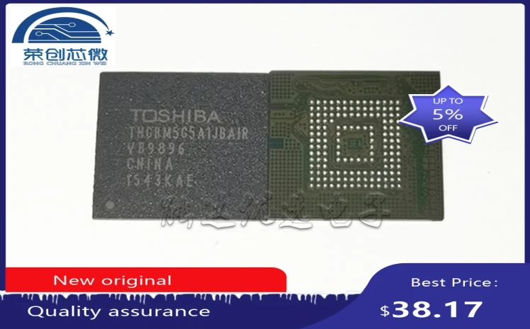 

100% new original THGBM5G5A1JBAIR BGA EMMC memory, 4GB memory chip