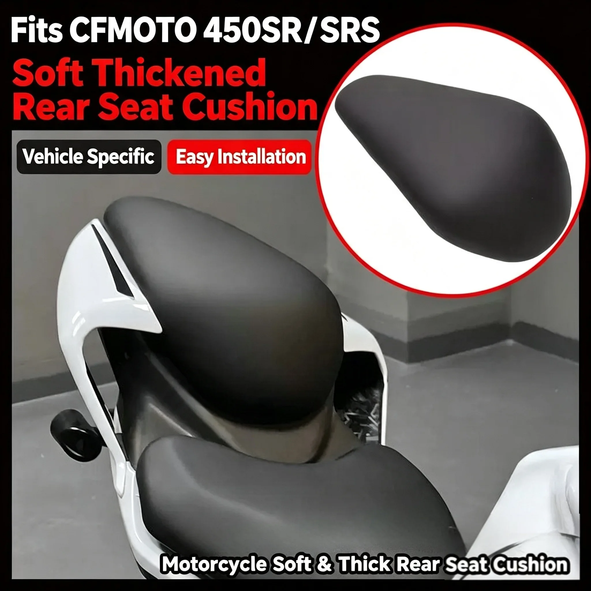 For CFMOTO 450SR-S 250SR Modified Beak Lower Lip Wind Wing Racing Air Intake Wing Motorcycle Airflow Cover Accessories