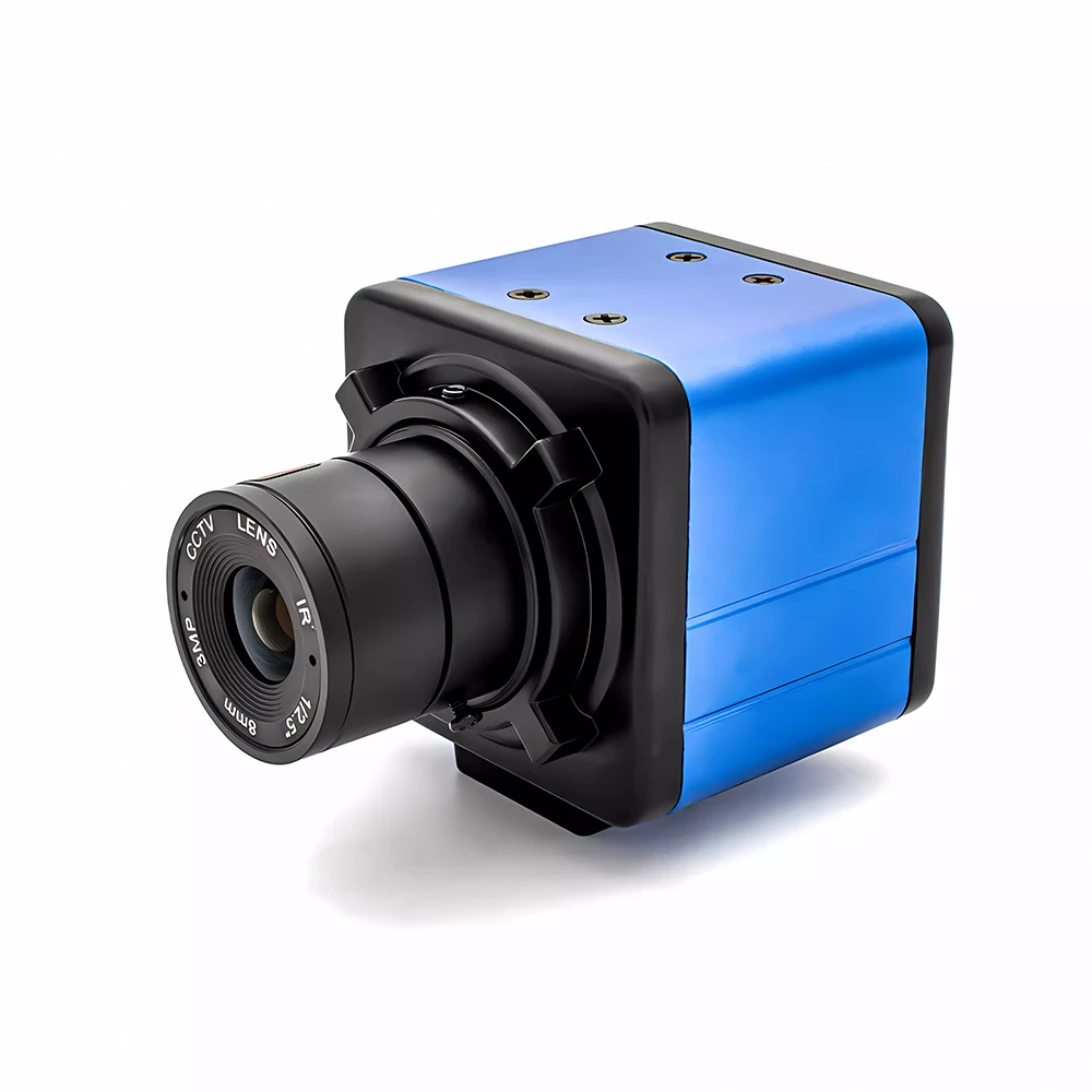 POE Industriële IP-camera 3/4/5/8MP CMOS 4K Mini IP-camerasensor CS-montage Beveiliging CCTV-video Metalen doos Netwerkcamera met CS-lens