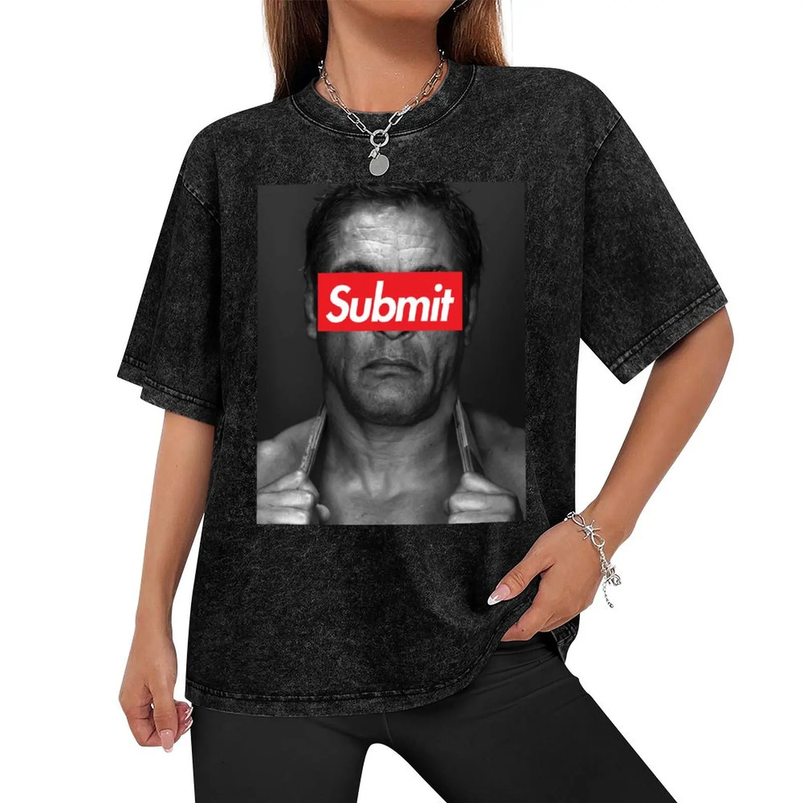 Rickson Gracie Submit T-Shirt summer clothes cheap stuff shirts graphic tee sublime mens graphic t-shirts