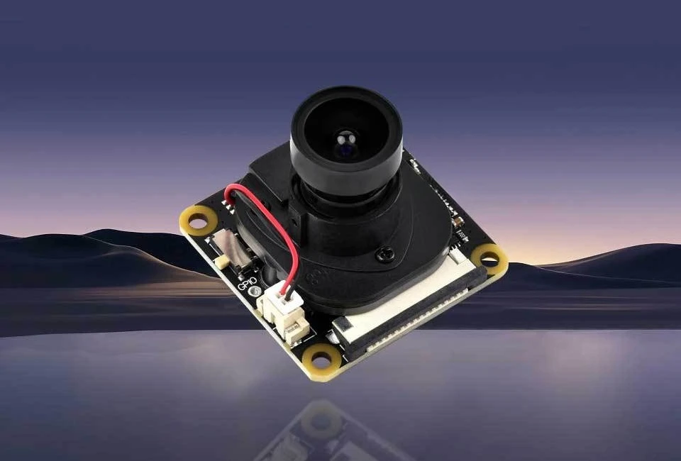For Raspberry Pi IR-CUT Starlight Camera (A) IMX462 90 Degree Wide Angle Day Night Switch Vision Camera