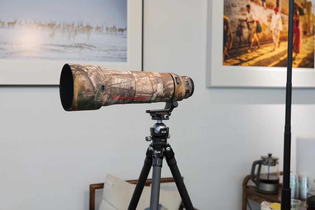 Camouflage Lens Coat For NIKON Z 180-600mm F/5.6-6.3 VR Waterproof and Rainproof Lens Protective Case Z180-600 Guns Sleeve Cover