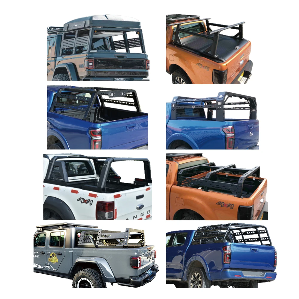 

Hot sale!Custom 4x4 Pickup Truck Bed Canopy Platform Rack Box Lid Platform Frame