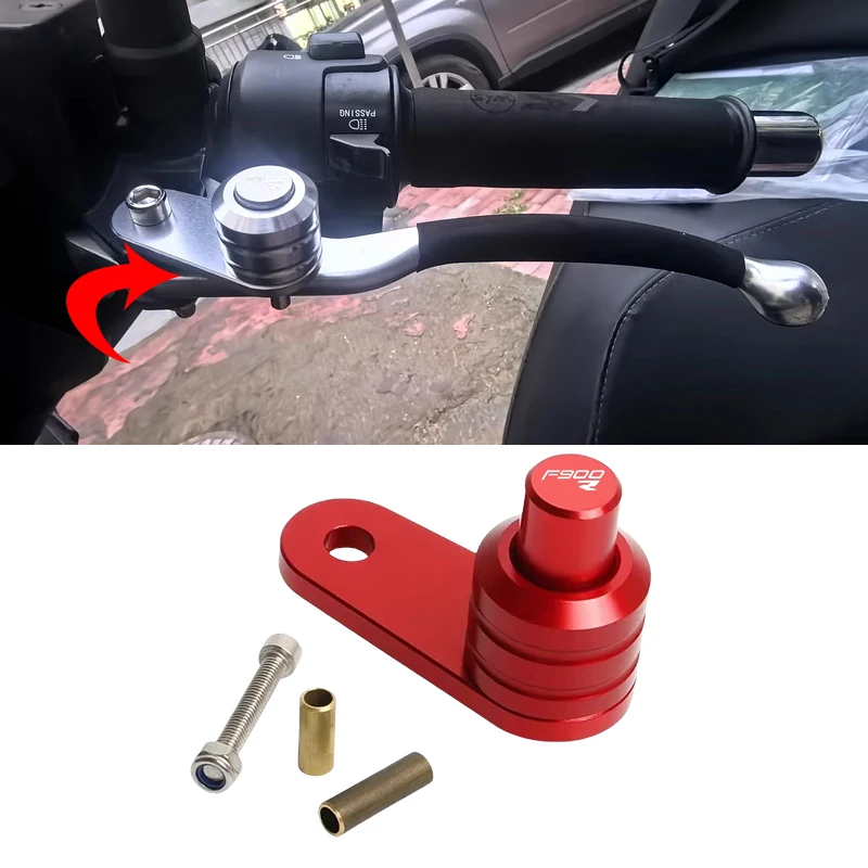 

Fit For BMW F900R F900XR F900 F 900 R XR F 900R Motorcycle CNC Accessories Brake Lever Parking Button Semi-automatic Lock Switch