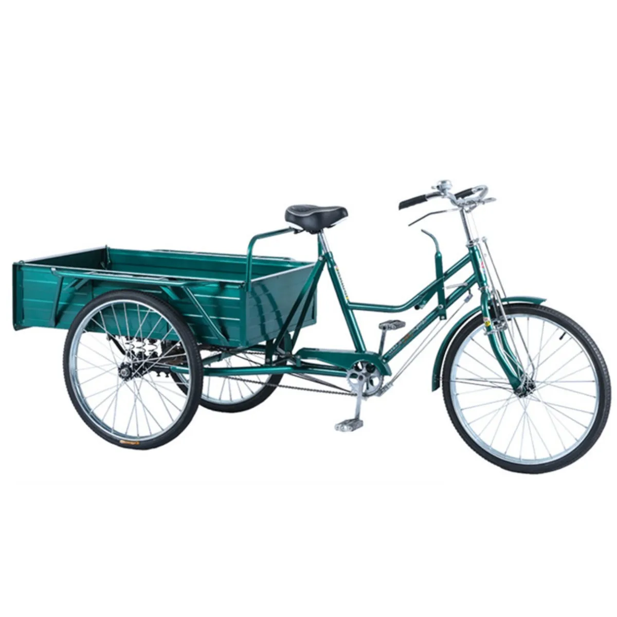 

Nanyang 1M Long Cargo Box Large 3-Wheeled Human-Powered Anti-Slip Pedal Cargo Tricycle for Adults