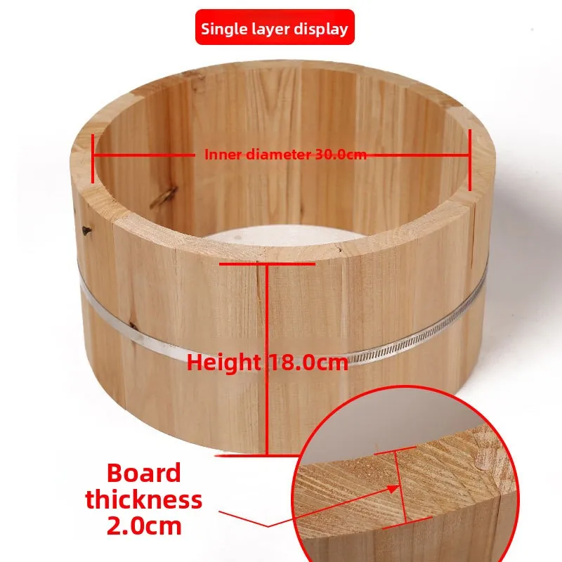 Traditional Chinese Round Beehive Trap Box Multi Layer Double Queen Hive Bee House