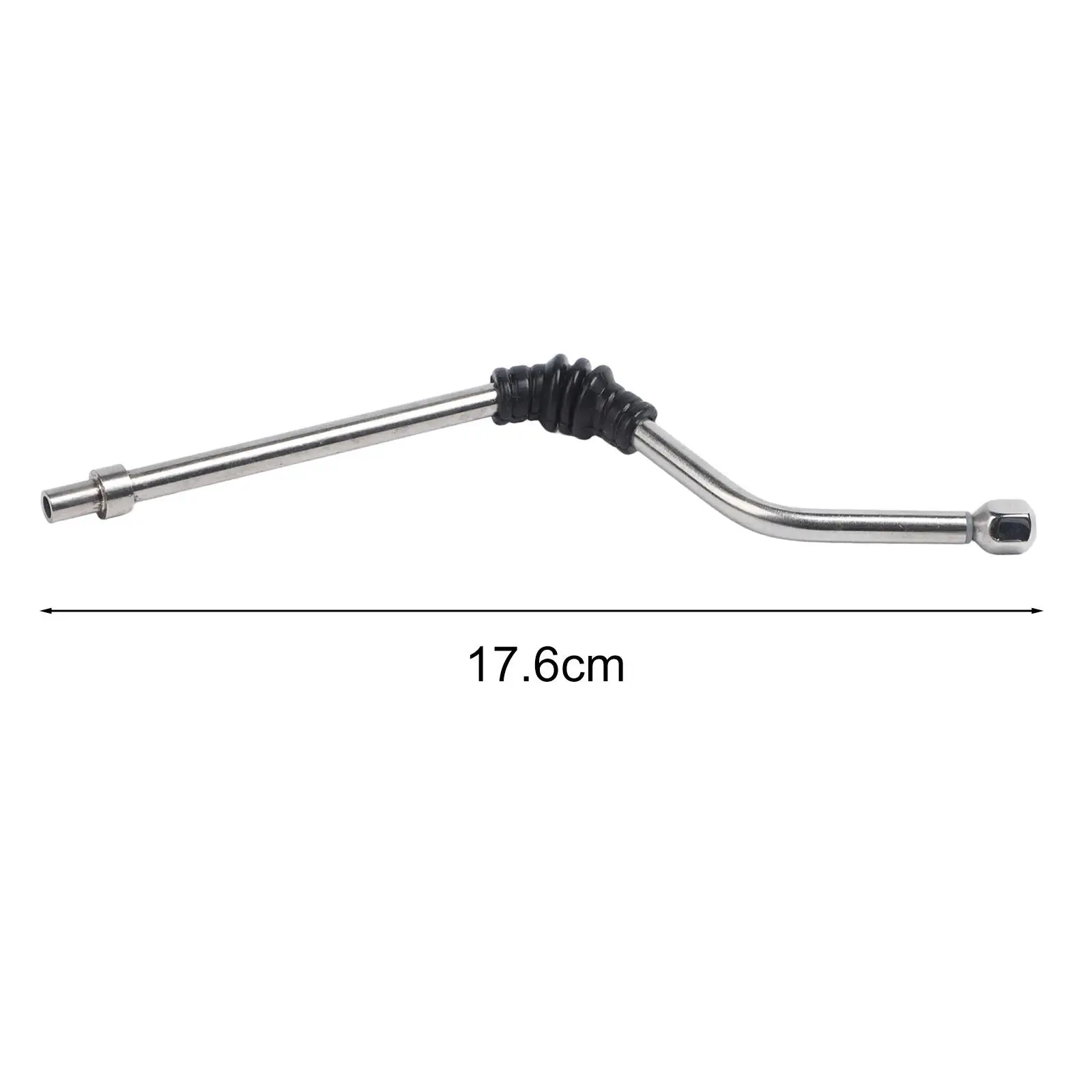 

Улучшенная паровая трубка (насадка) для кофемашин Gaggia Viva с диаметром 6 мм и резиновым коленом для эффективного вспенивания молока