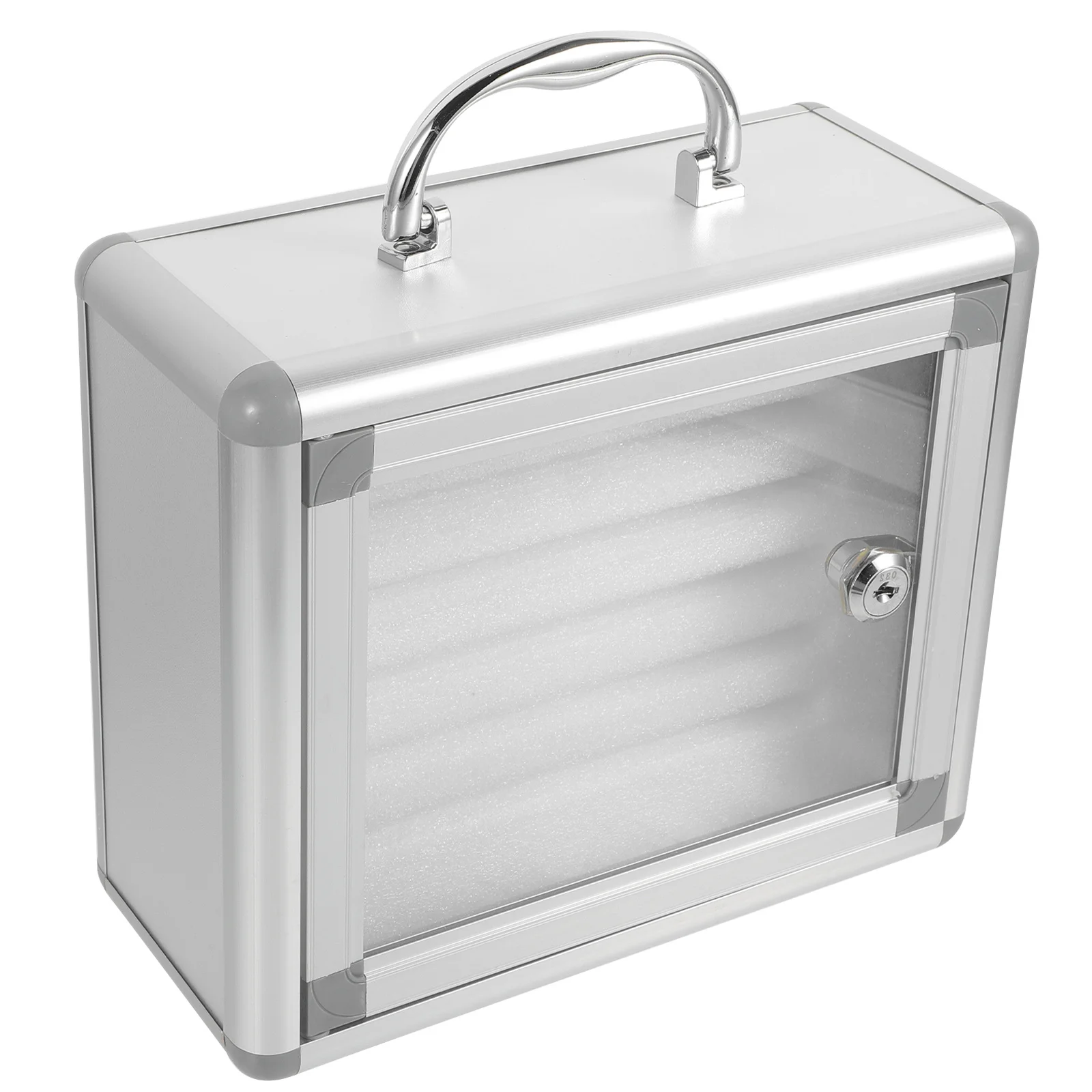 

Phone Storage Cabinet Multi-Slot Cell Phone Locker Box with Handle Sturdy Safety Design for School Office Factory Use