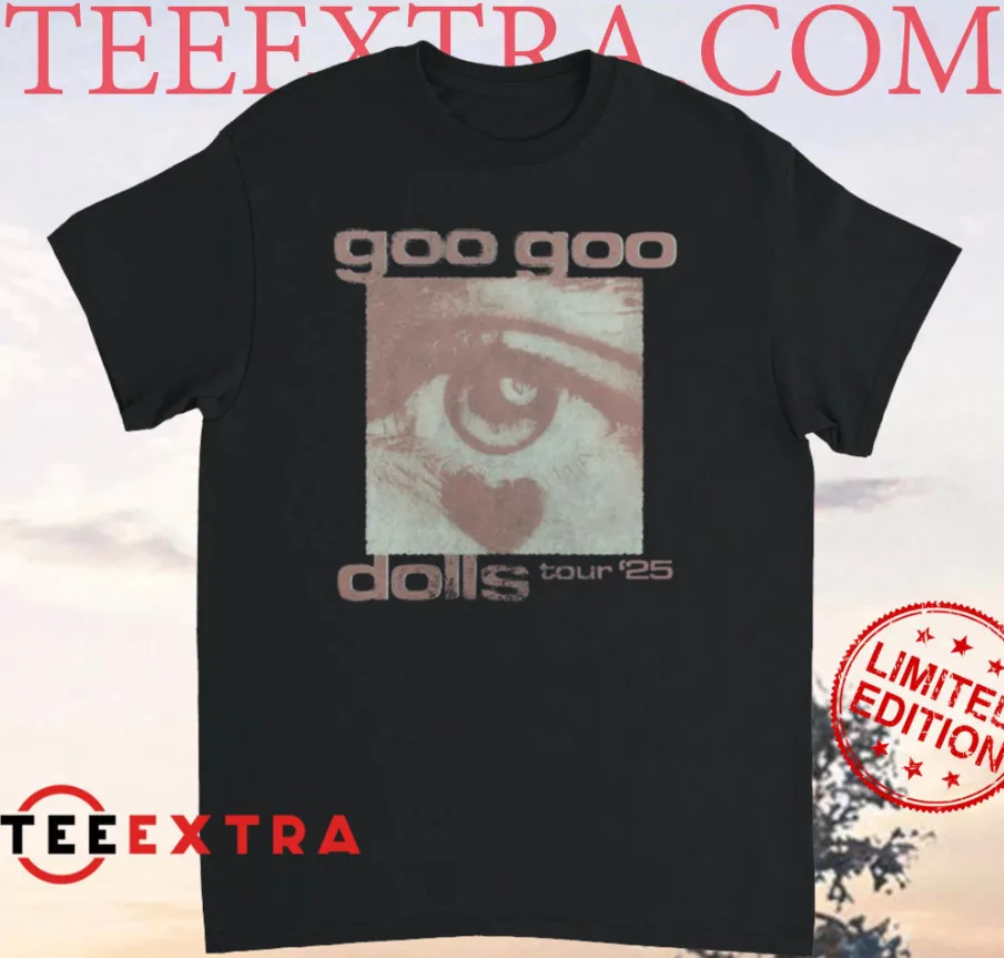 

Футболка The Goo Dolls Eye Dateback Faded Black Tour