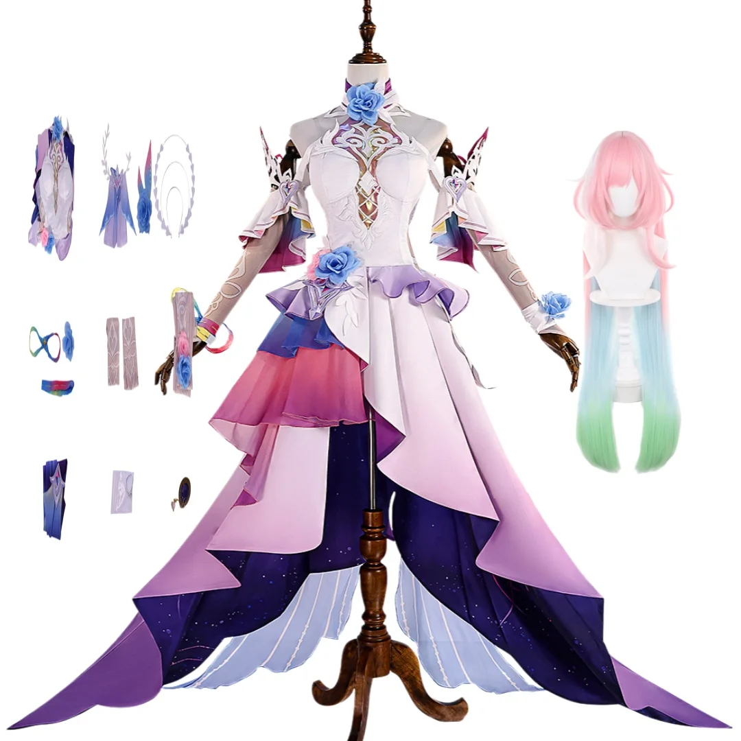 

Honkai Star Rail Cyrene Demiurge Mem PhiLia093 Cosplay Costume Wig Full Set