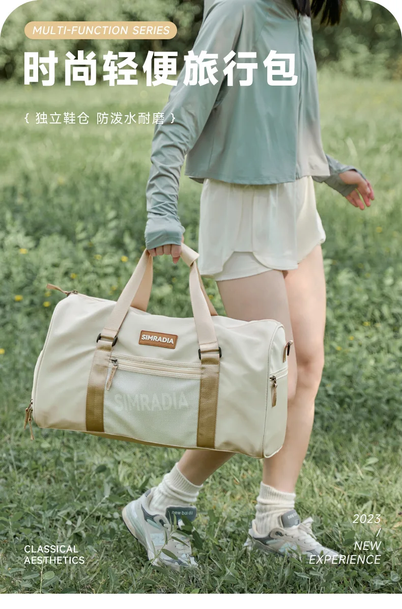 حقيبة سفر جديدة للرجال لعام 2026 خفيفة الوزن ومتينة وسعة كبيرة للصالة الرياضية وحمل يدوي للأمتعة Bolsa de viaje para hombres Bolsa sreка #2