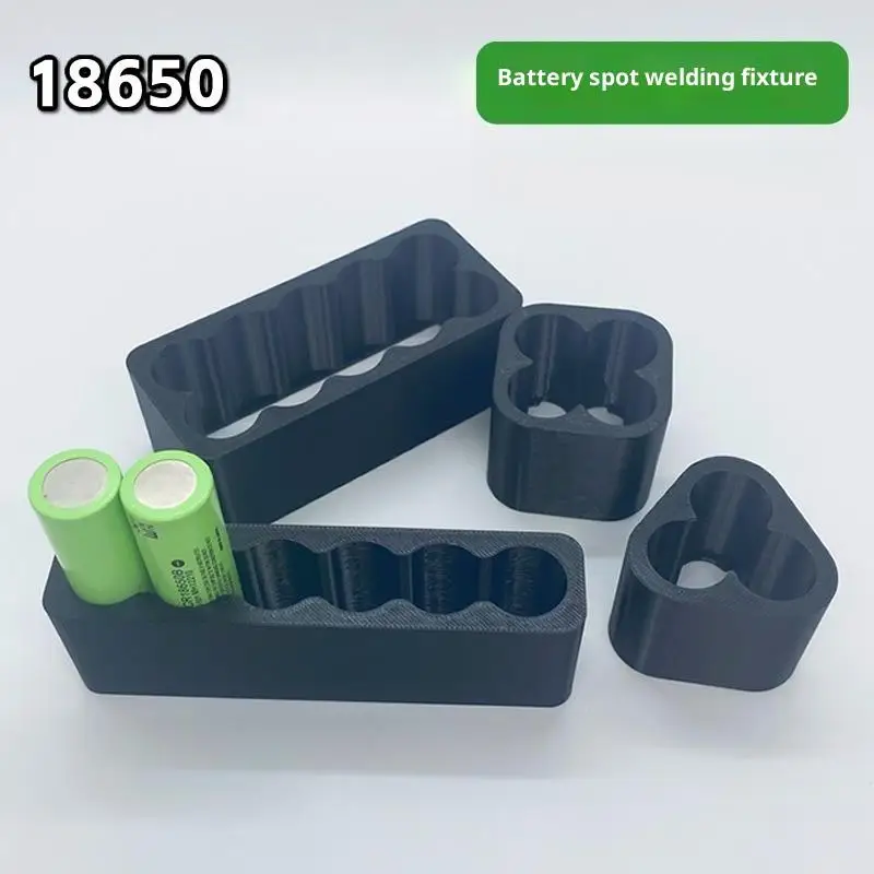 1/4Pcs Plastic 18650 Spot Welding Fixture Set Battery Fixed Lithium Battery Welding Fixture Spot Welding Fixed Assembly Bracket
