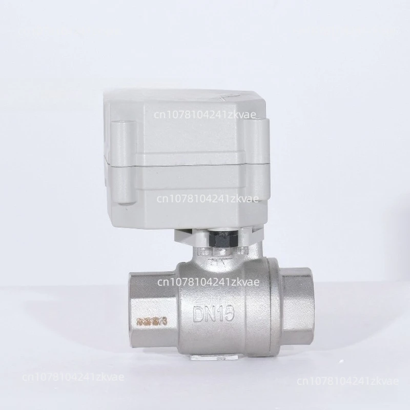 Miniature Electric Valve Full Bore 304 Stainless Steel with Indication 1/2 Inch Electric Ball Valve DN15