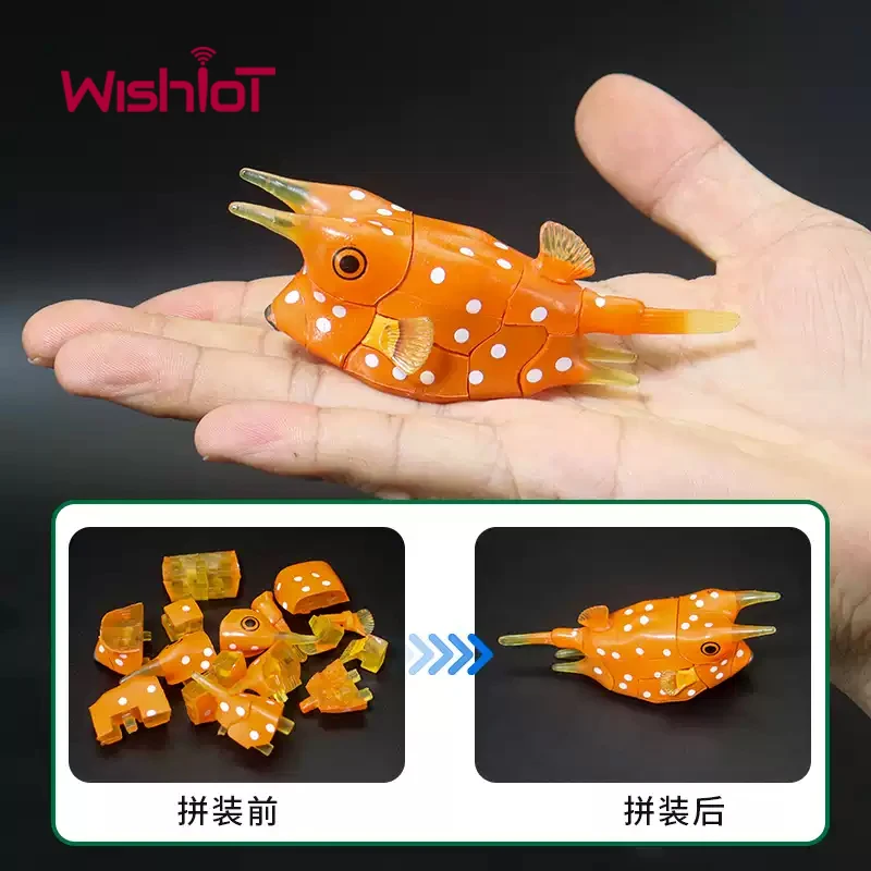 

Simulated Animals 4D Stereoscopic Assembly Model Toys Ornament Seahorse Clownfish Whale Dolphin Sea Turtle Octopus Crab Shark