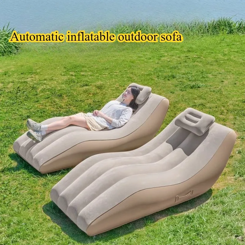 

Полностью автоматический надувной диван для отдыха на природе: полный комплект портативного надувного дивана для улицы