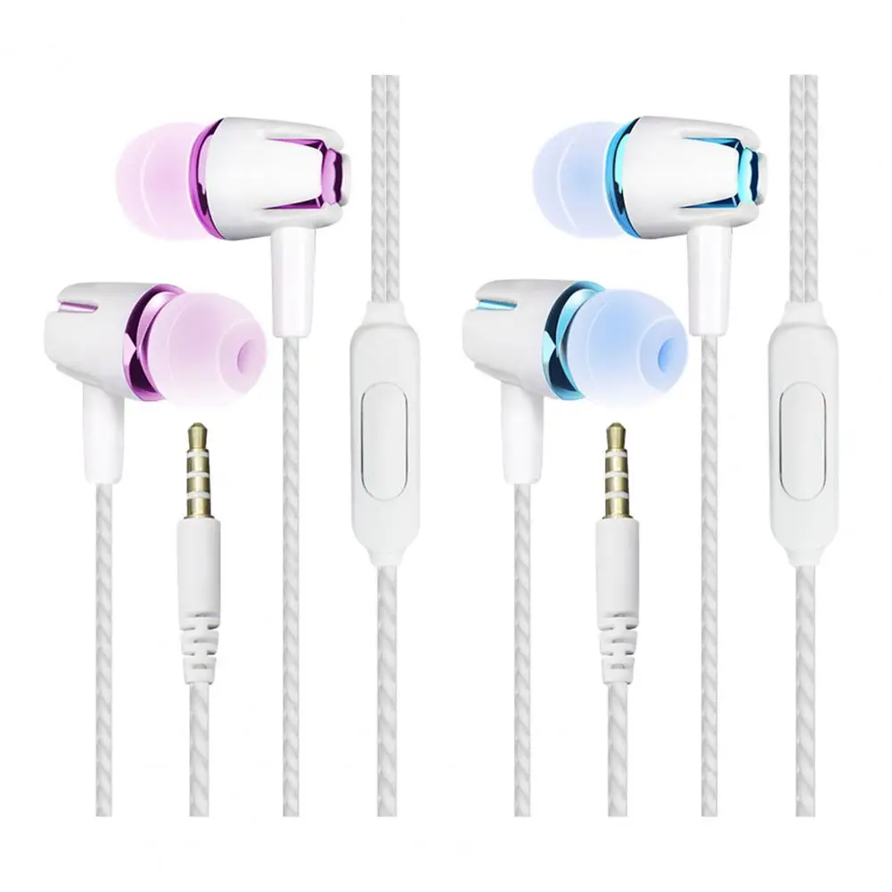 Wired Earphone High Clarity Noise-cancelling Gaming Earphones with Wire Control Ergonomic In-ear Design for Ultimate Comfort