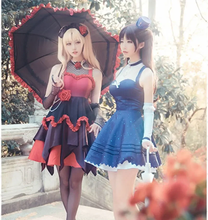 Fulujiacos Moon Girlfriend Ishtar Cosplay Costume Lolita Dress